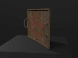 scary ouija board Modelo 3D