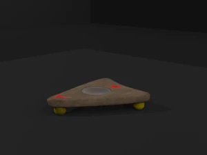 scary ouija board 3D Model