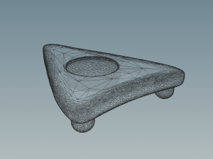 scary ouija board Modelo 3D
