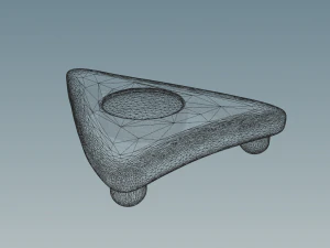scary ouija board 3D Model