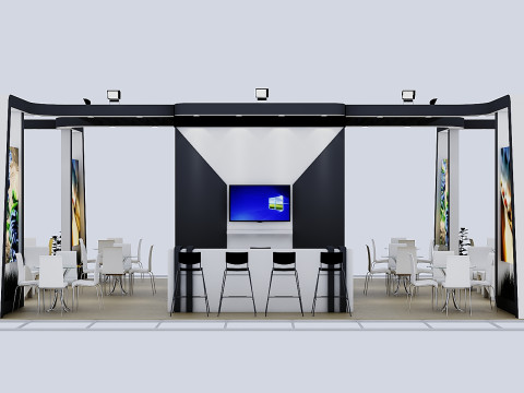 Exhibition Stand 1 3D Model