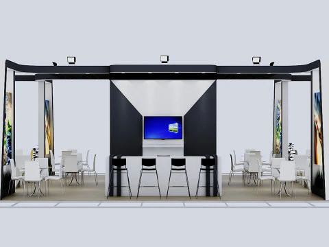Виставковий стенд 1 3D Модель