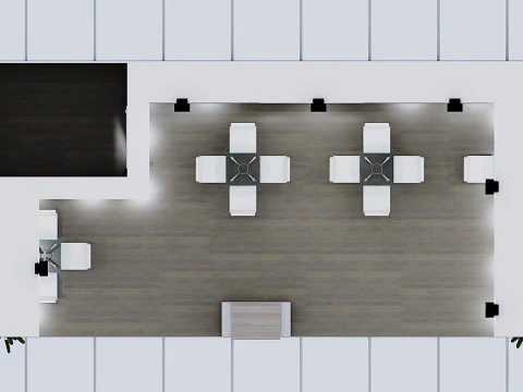 展示ブース2 3Dモデル