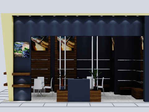 Exhibition Stand 3 3D Model