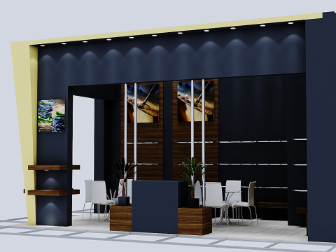 Exhibition Stand 3 3D Model