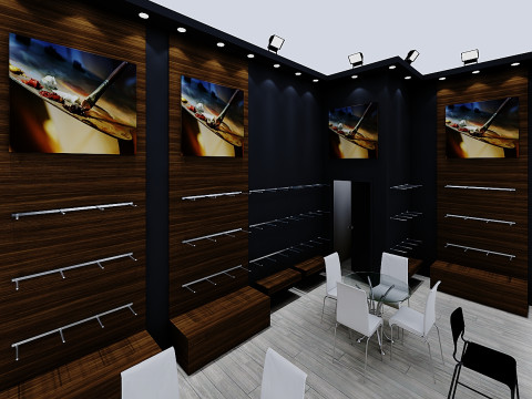 Exhibition Stand 3 3D Model