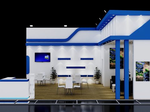 Exhibition Stand 5 Model 3D