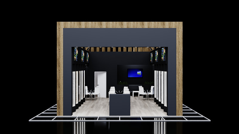 Exhibition Stand 6 3Dモデル .c4d .max .obj .3ds .fbx .stl .blend