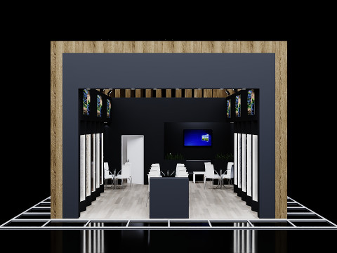 Exhibition Stand 6 3D Model
