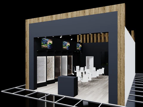 Exhibition Stand 6 3D Model
