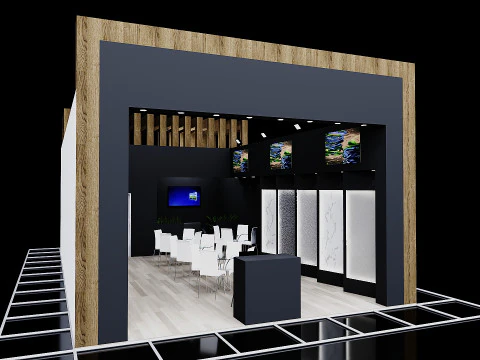 Exhibition Stand 6 3D Model