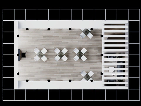 Exhibition Stand 6 3D Model