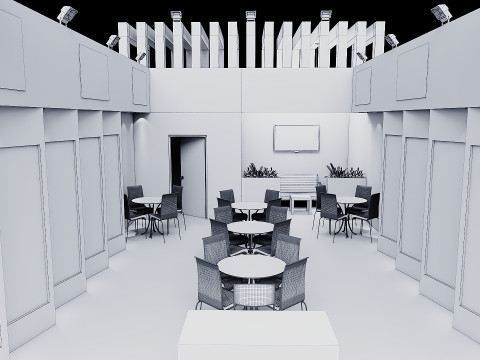 Exhibition Stand 6 3Dモデル
