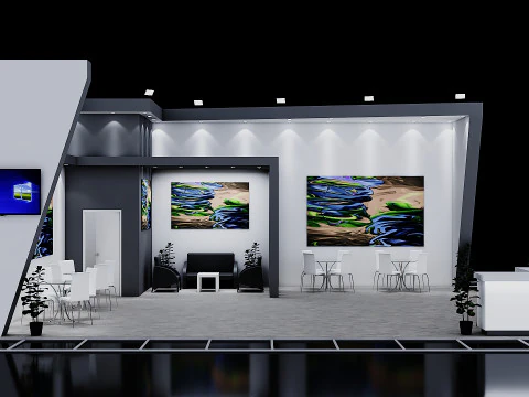 Виставковий стенд 7 3D Модель