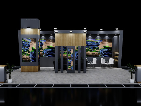 Exhibition Stand 8 3D Model