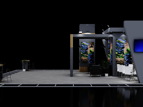 Exhibition Stand 8 3D Model
