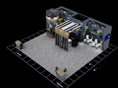 Exhibition Stand 8 3D Model