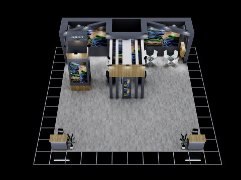 Exhibition Stand 8 3D Model