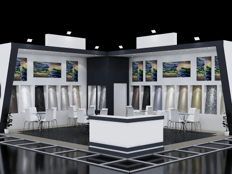 Exhibition Stand 9 3D Model