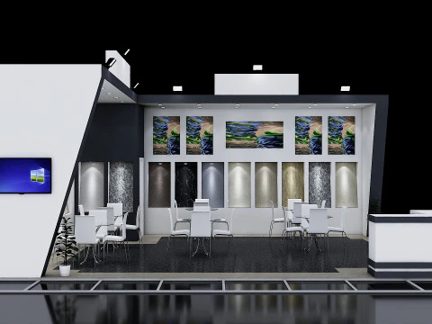 Exhibition Stand 9 3D Model