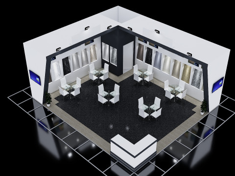 Exhibition Stand 9 3D-Modell