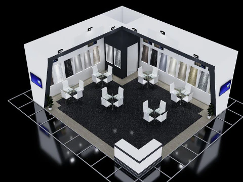 Exhibition Stand 9 3D Model