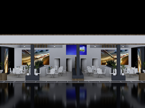 Exhibition Stand 11 3Dモデル