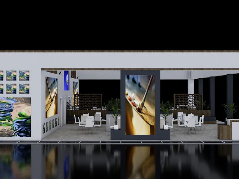 Exhibition Stand 11 3D Model