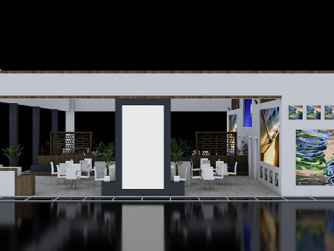 Exhibition Stand 11 3D Модель
