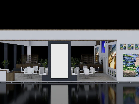 Exhibition Stand 11 3D Model