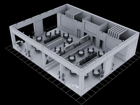 Exhibition Stand 11 3D Model