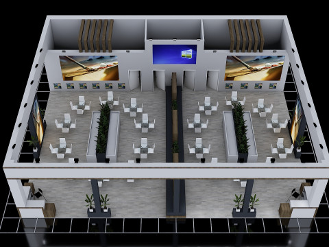 Exhibition Stand 11 3D Модель