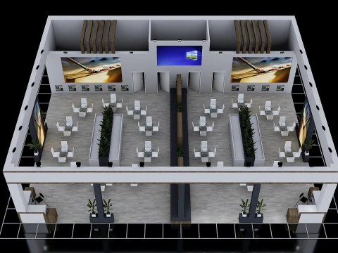 Exhibition Stand 11 3D Model