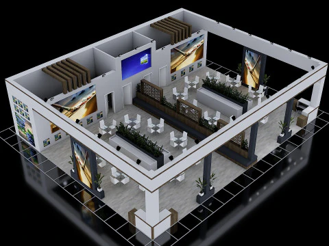 Exhibition Stand 11 3D Model