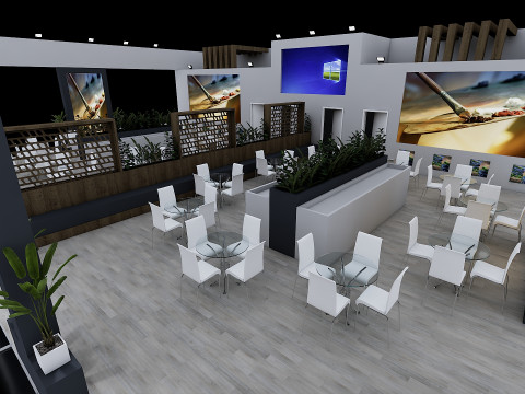 Exhibition Stand 11 3D Модель
