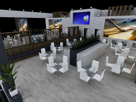 Exhibition Stand 11 3D Model