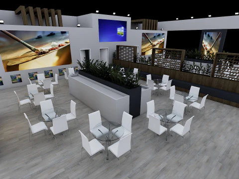 Exhibition Stand 11 3D Model