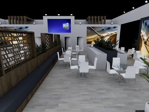 Exhibition Stand 11 3D Model