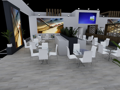 Exhibition Stand 11 3D Модель