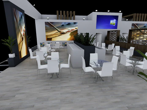 Exhibition Stand 11 3D Model