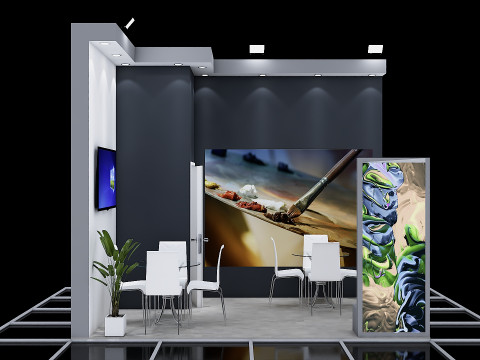 Exhibition Stand 12 3Dモデル