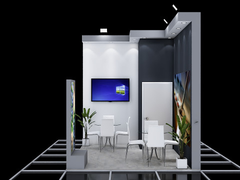 Exhibition Stand 12 Model 3D