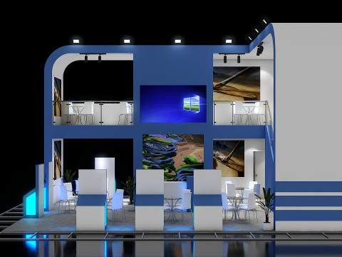 Exhibition Stand 13 Modelo 3D