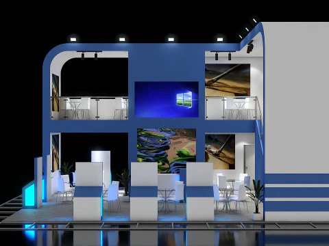 Exhibition Stand 13 3D Model