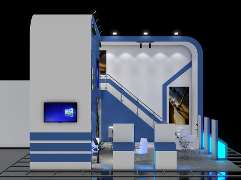 Exhibition Stand 13 Modelo 3D