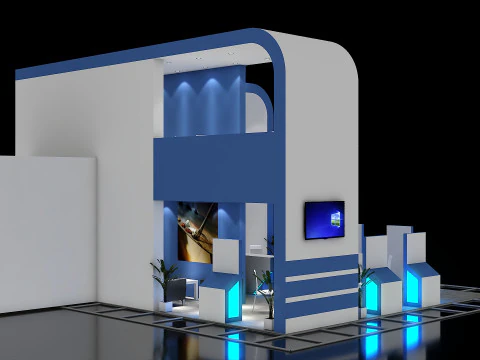 Exhibition Stand 13 3D Model