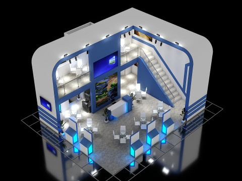 Exhibition Stand 13 Modelo 3D