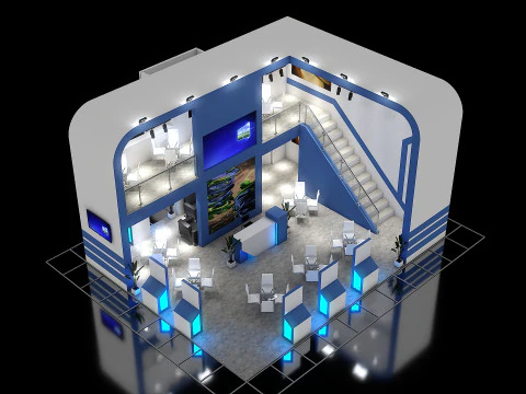 Exhibition Stand 13 3D Model
