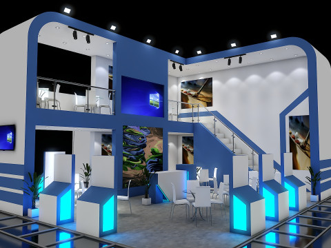 Exhibition Stand 13 Modelo 3D