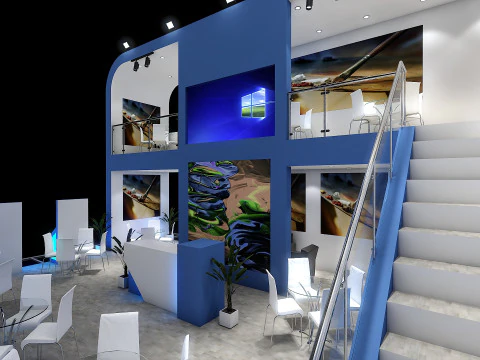 Exhibition Stand 13 3D Model